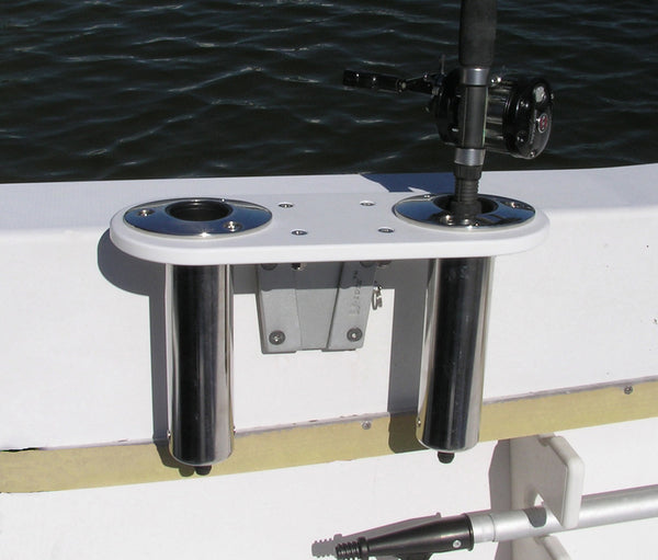 Double Stainless Rod Holder